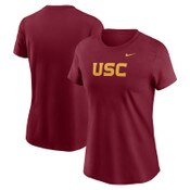 USC Trojans Women's Nike Cardinal Cotton Logo T-Shirt
